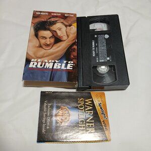 Ready To Rumble WCW David Arquette Oliver Platt DDP VHS Tape - Bundle & Save